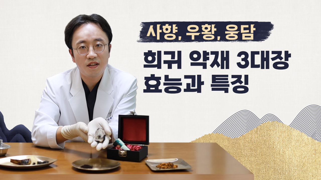 희귀 약재 3대장 사향, 우황, 웅담의 효능과 특징