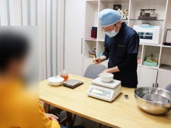 아버님을 위한 공진단 처방 받고 참관하기