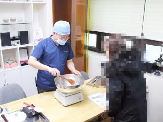 대자인한의원, 사향 200mg 프리미엄 공진단 참관
